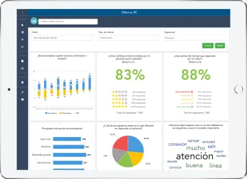 Miniatura QServus Software Gestión de Experiencia de Clientes, Escucha Voz del Cliente (VoC)