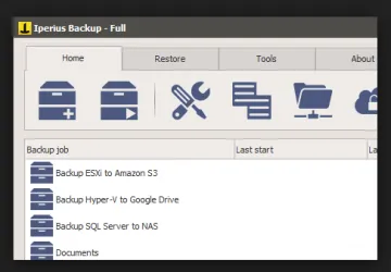 Miniatura Iperius Backup Backup